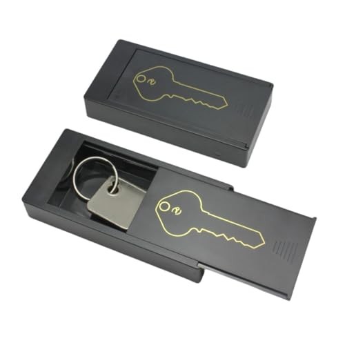 HideKey Magnetic Key Box - Emergency Key Safe, Car & Home Use
