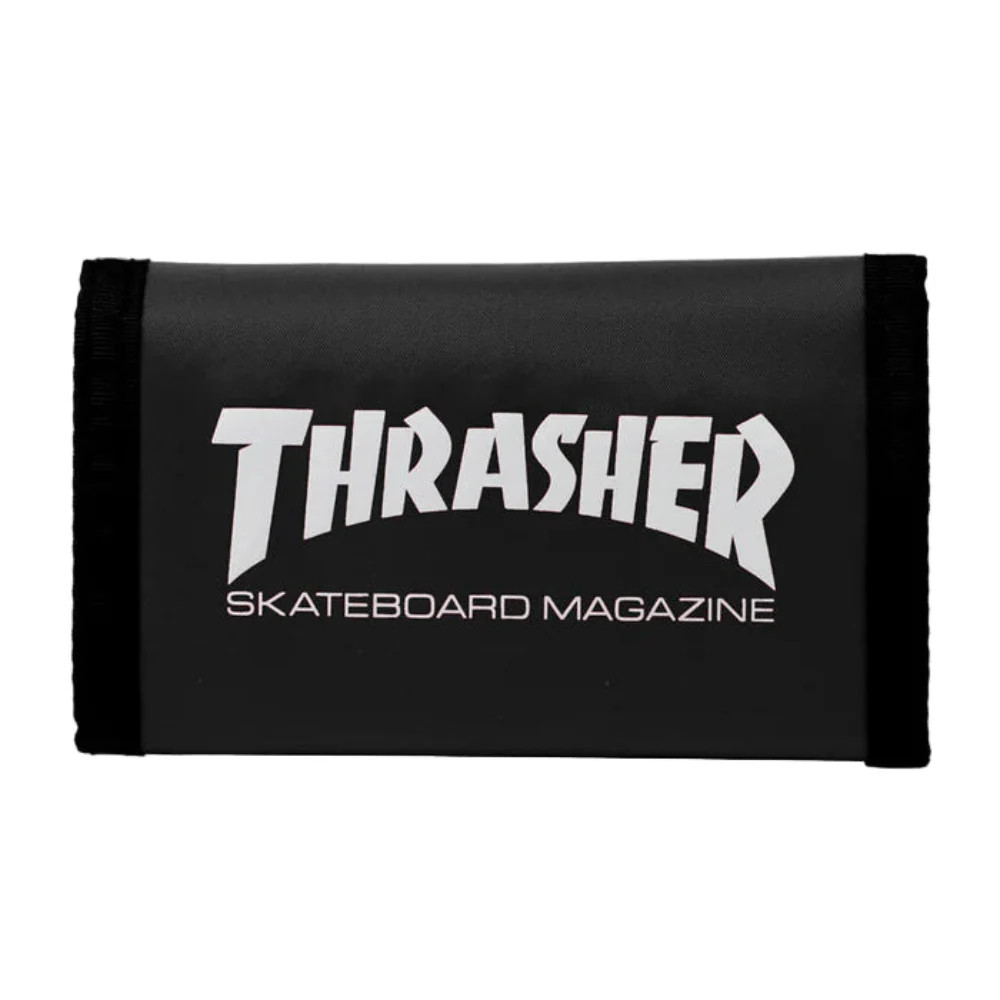 THRASHER SKATE MAG BLACK WALLET