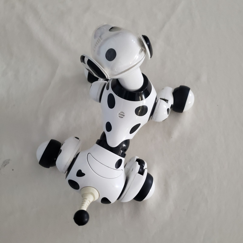 Zoomer SPINMASTER Interactive Black & White Robot Dalmatian Dog VIDEO