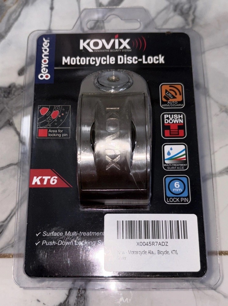 Kovix KT6 Motorcycle Security 120db New