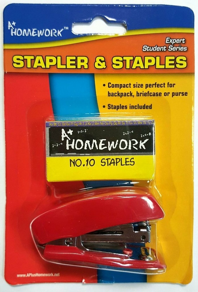 Mini-Stapler and Staples Set