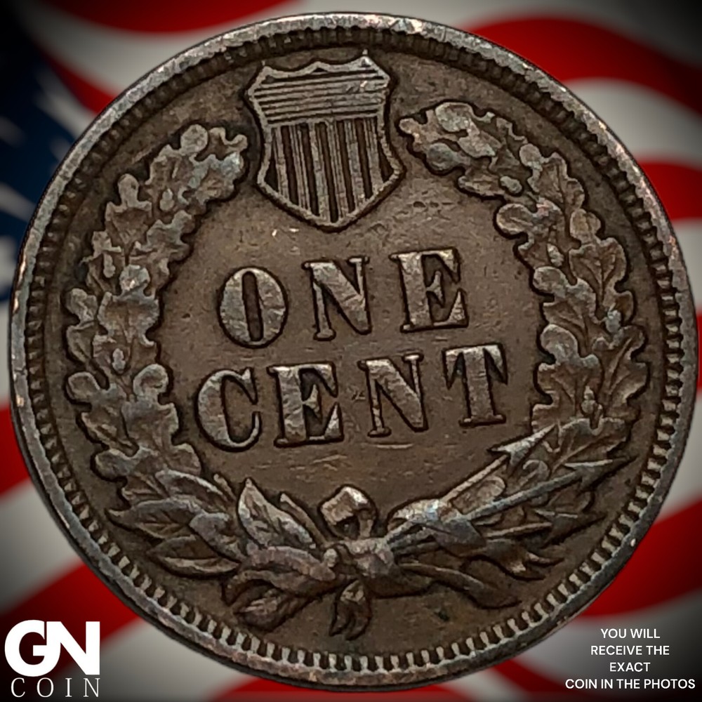 1907 Indian Head Cent Penny X0925