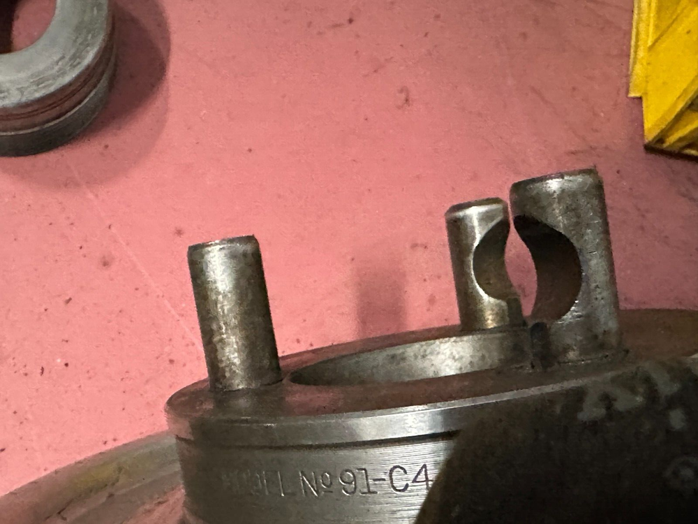 Jacobs Spindle Nose Lathe Chuck Model 91-C4 w/11 Collets