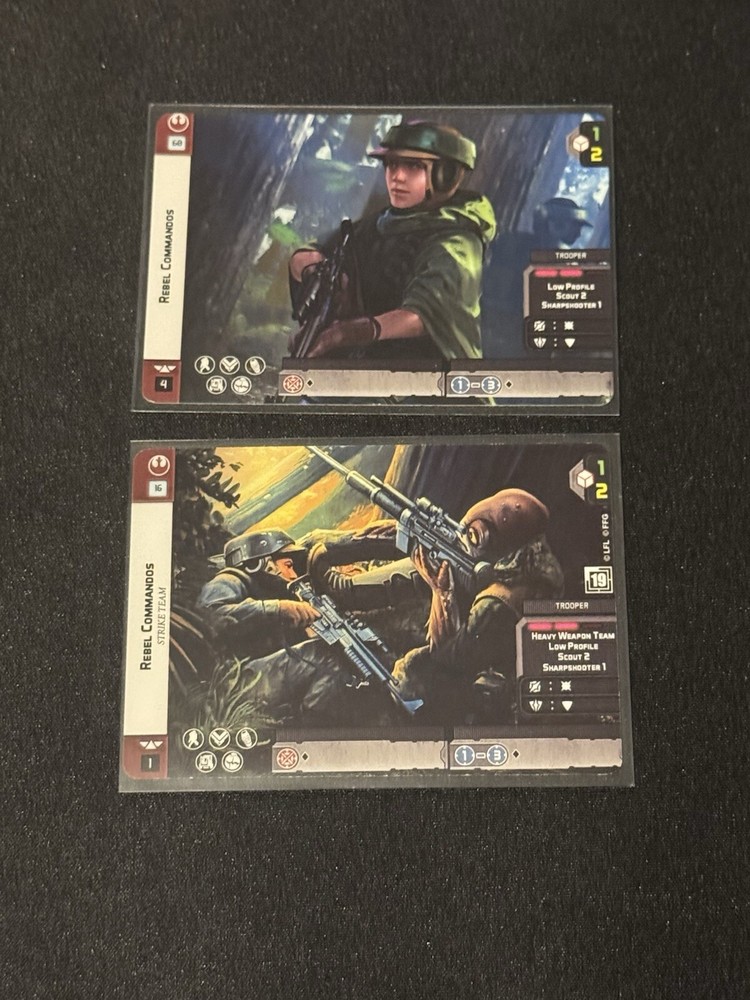 Star Wars Legion Promo Rebel Commandos And Strike Team