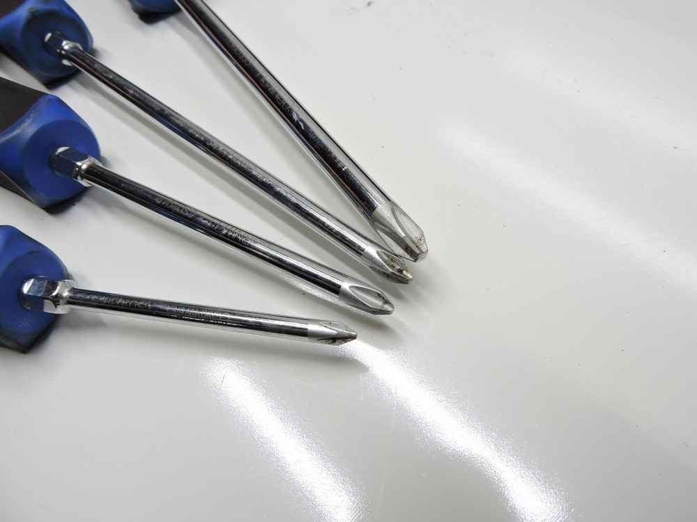 Cornwell Tools CSD4S 4pc Phillips Screwdrivers Set w/ Tray