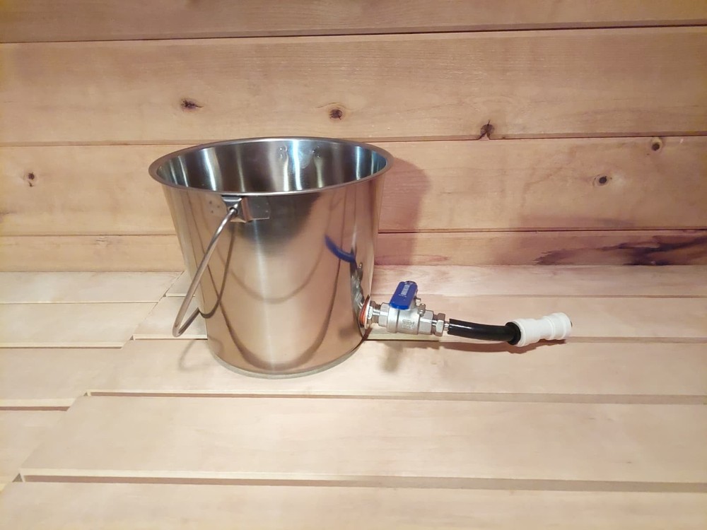 Add steam to sauna quickly and efficiently!
