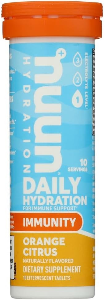 Nuun, Immunity Orange Citrus, 1.9 Ounce