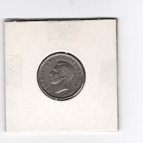 1947 "Maple Leaf" Canadian Nickel Very Nice Condition