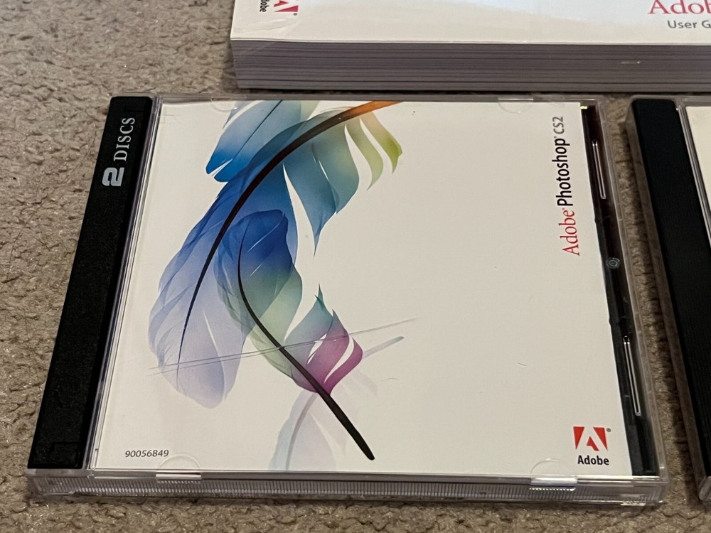 Adobe PhotoShop 7.0 CS2 User Guide Training Video Workshop Vintage