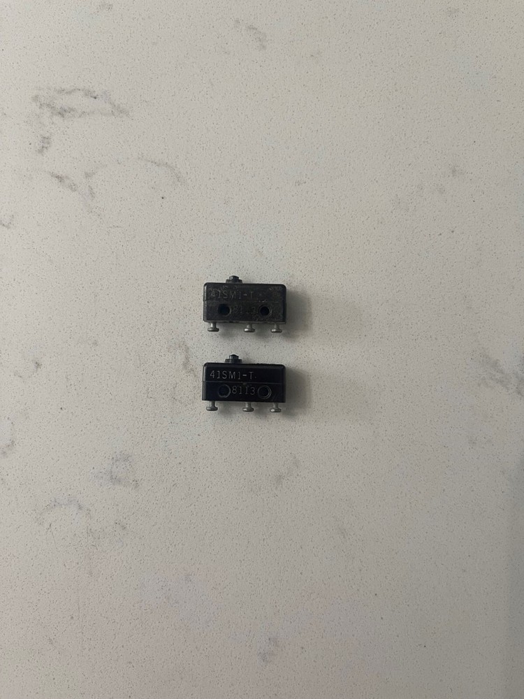 (2) Honeywell 41SM1-T Microswitch