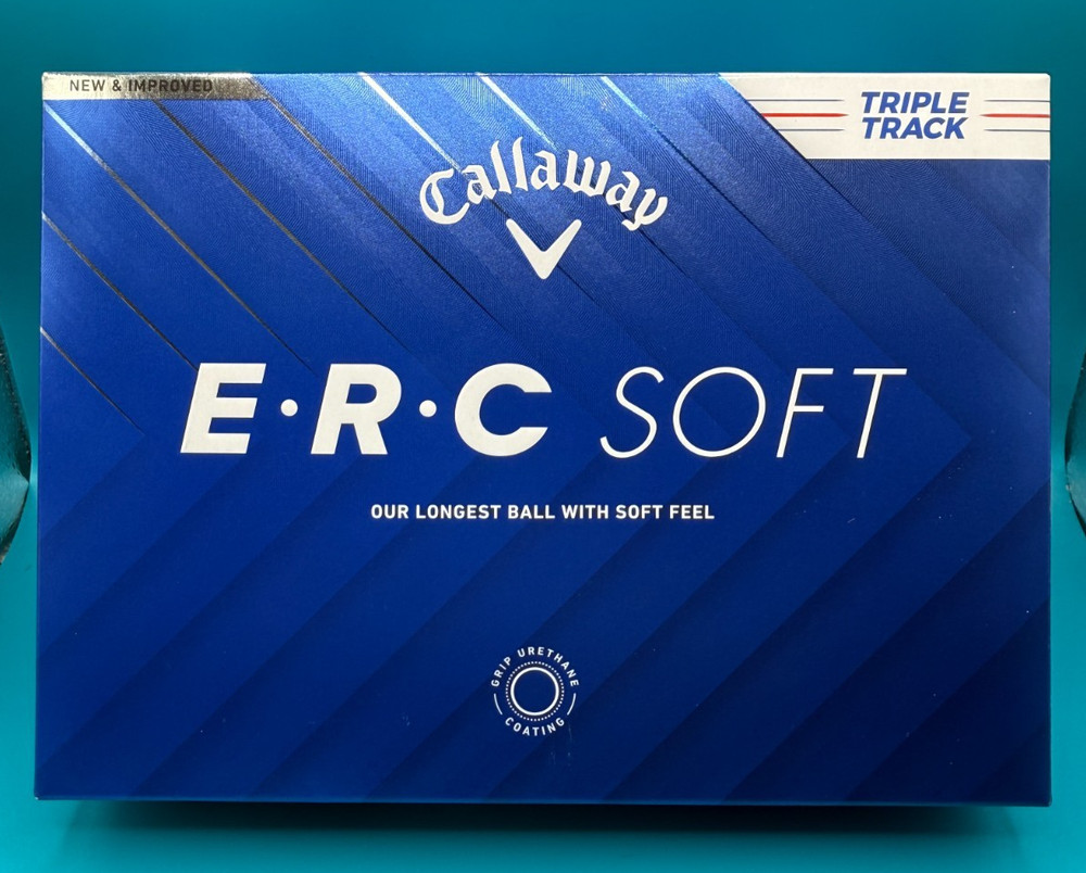 Callaway ERC Soft Triple Track Golf Balls - White