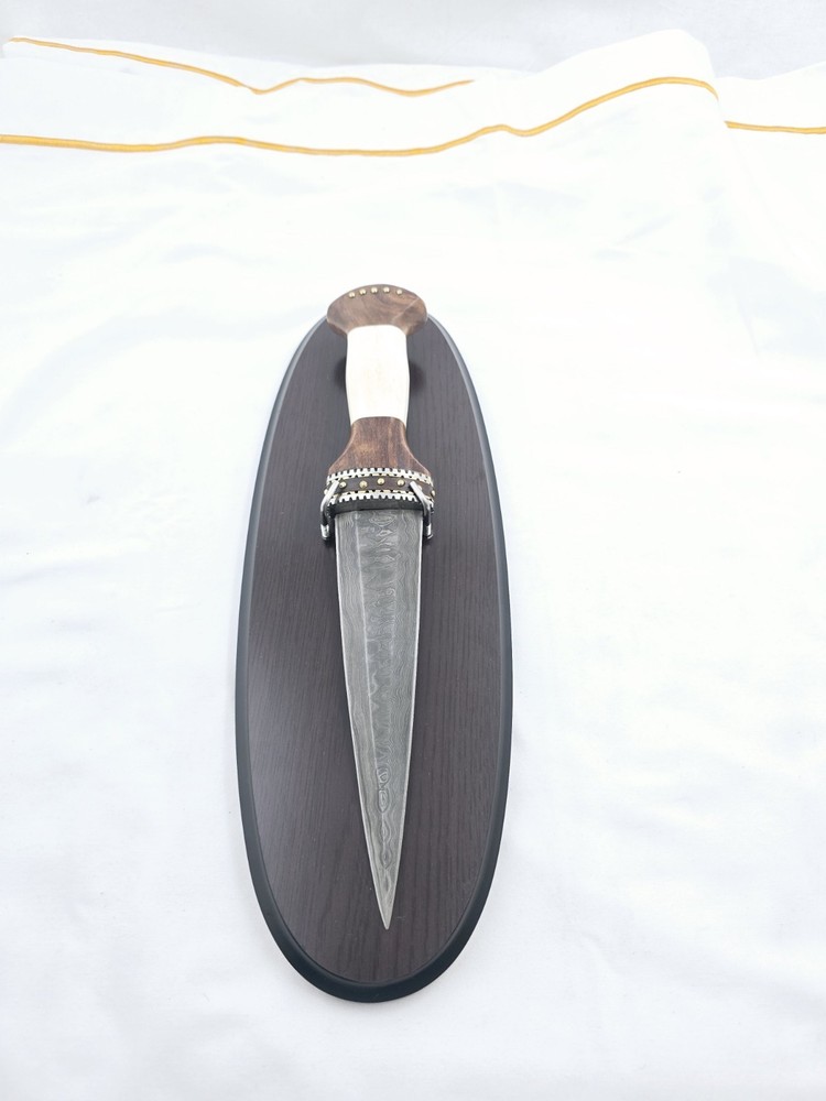 Damascus Scottish Dirk Dagger 12.5" Knife