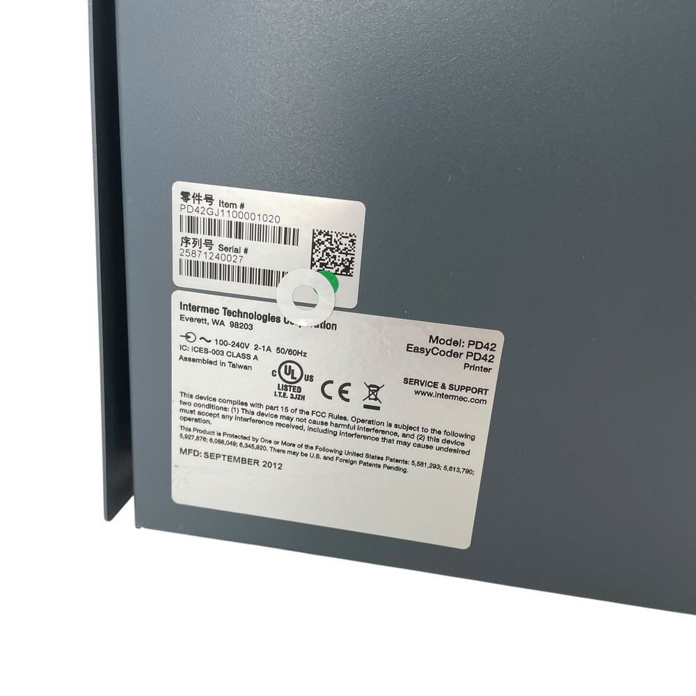 Intermec Easycoder PD42 Thermal Barcode Label Printer 203dpi Networkable #U4316