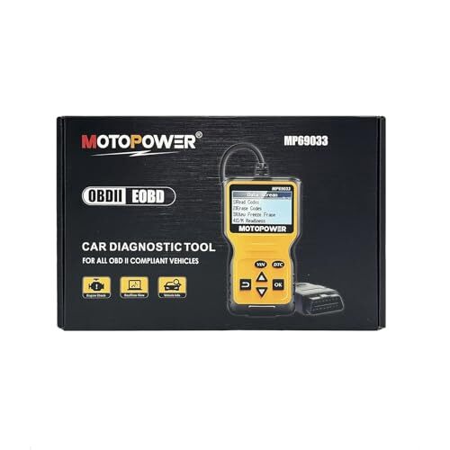 MOTOPOWER MP69033 Car OBD2 Scanner Code Reader Engine Fault Scanner CAN