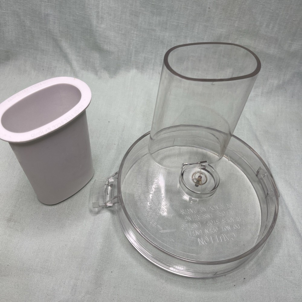 Hamilton Beach 702R Food Processor Work Bowl Lid Pusher Replacement Set