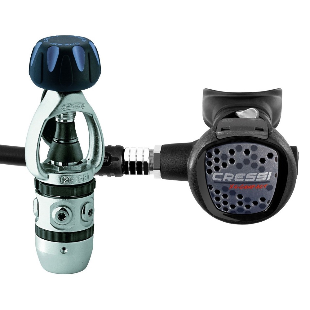 Cressi AC2 - XS Compact Piston Regulator - Gray