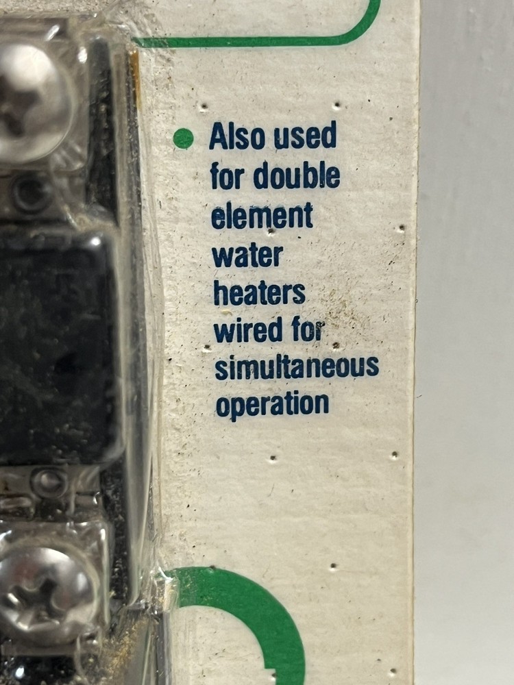 - Water Heater Thermostat 6 Pole With Hi- Limit