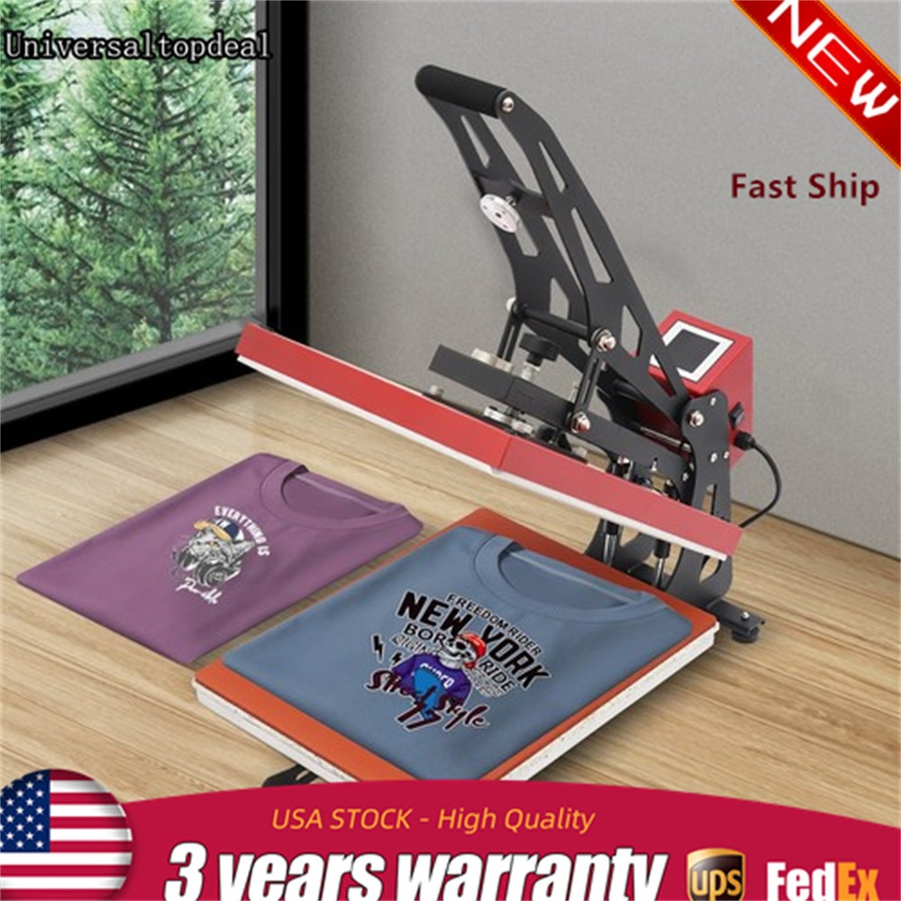 40*50cm Clamshell  Open Heat Press Machine with Slide Out Function Heavy