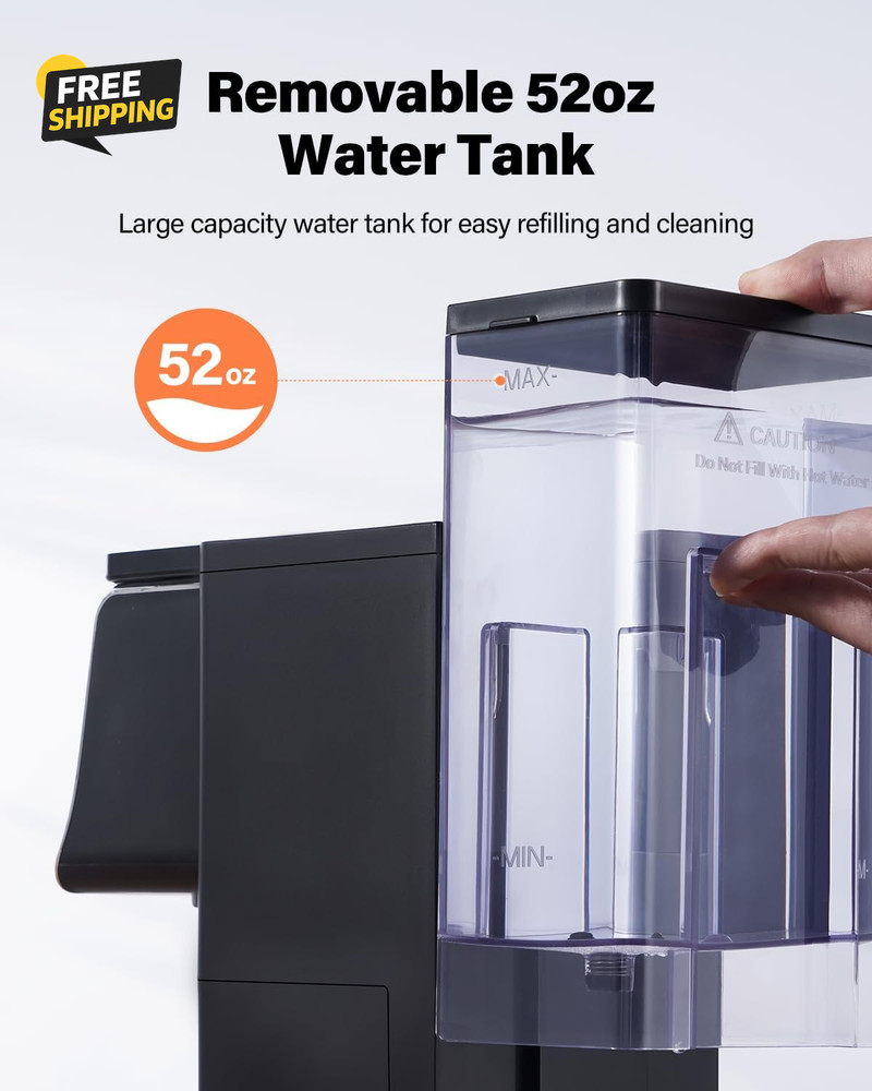 Coffee Maker Hot & Iced with Bold Setting,Single Serve Coffee Maker for K