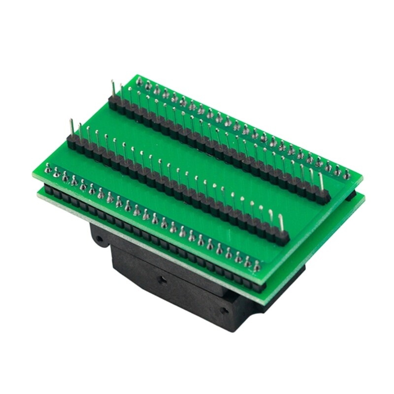 QFP48 to DIP48 Adapter Socket with Stable Connection