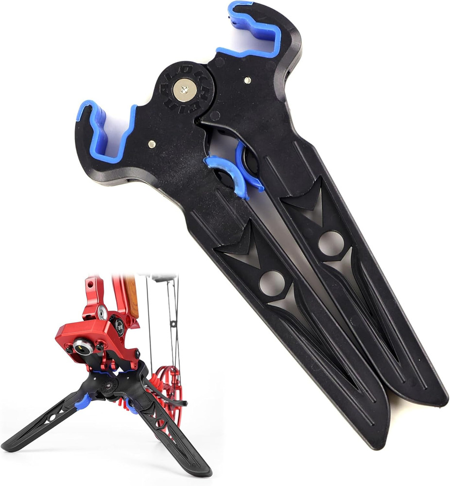 Compound Bow Stands Bow Limbs Clamp Holder Universal Bow Kickstand for Compound