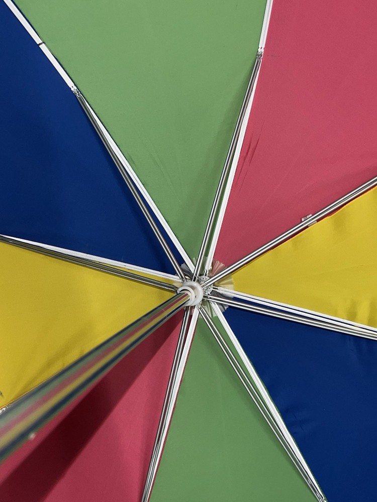 Old Course Golf Umbrella Fox Frame England Master 27” Multi-color Wicking Fab