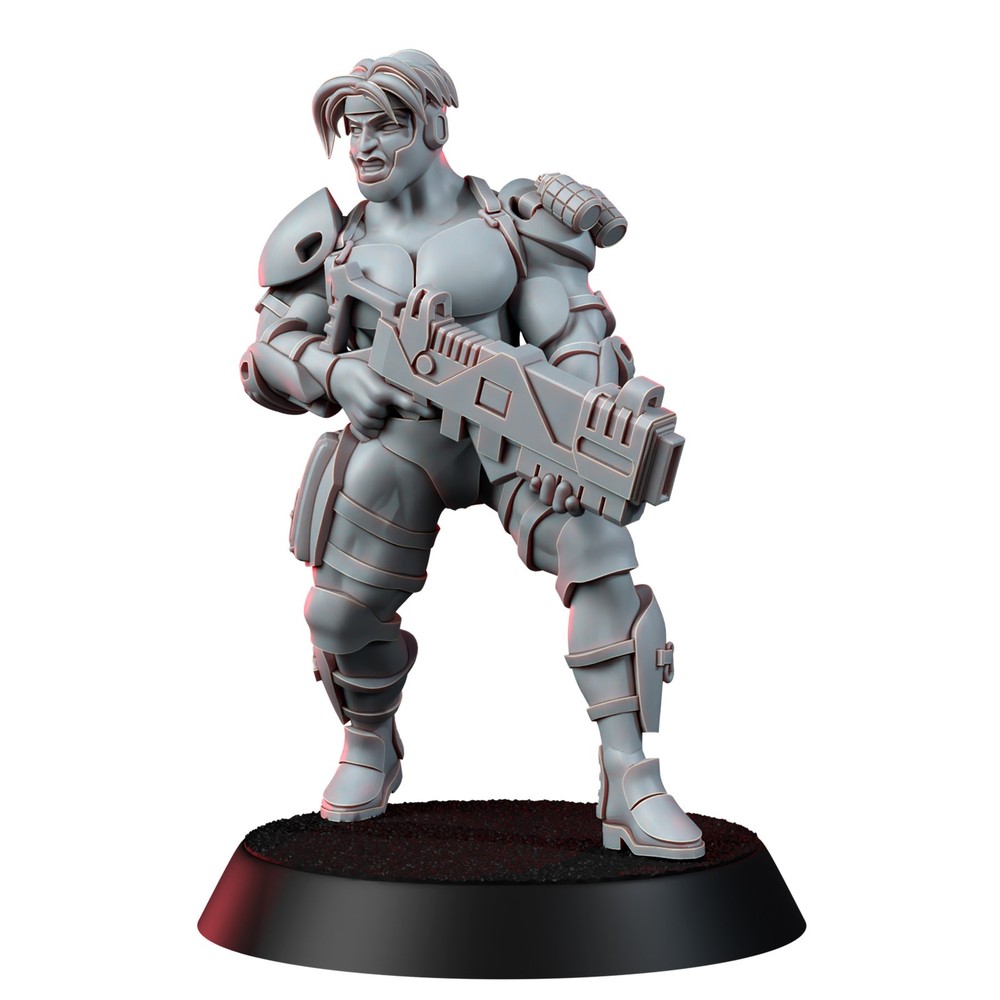 EARTH DEFENSE MALE OPERATIVES