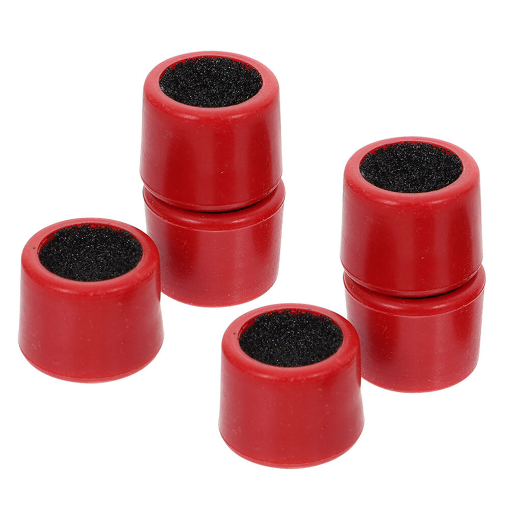 6PCS Billiard Cue Tip Shaper Plastic for Snooker Pool Cue Cue Tip Sander