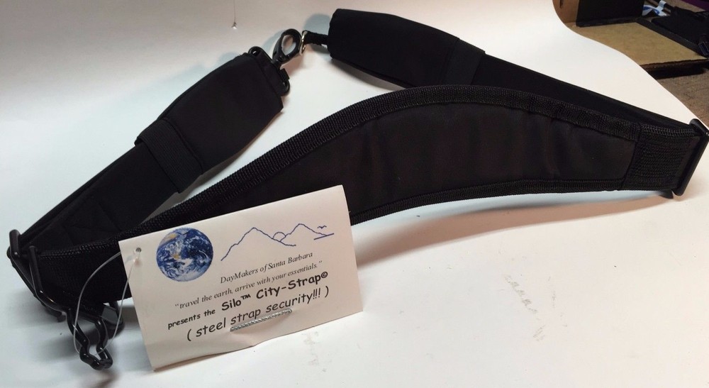 PADDED, SHOULDER STRAP DAYMAKER SILO CITY-STRAP (STEEL STRAP SECURITY)