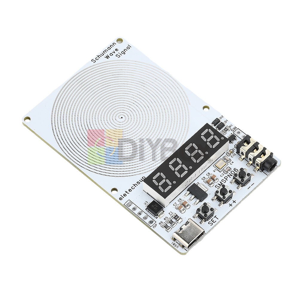 Adjustable 0.01Hz~9999Hz Frequency Schumann Wave Generator 4-Bit Digital Display