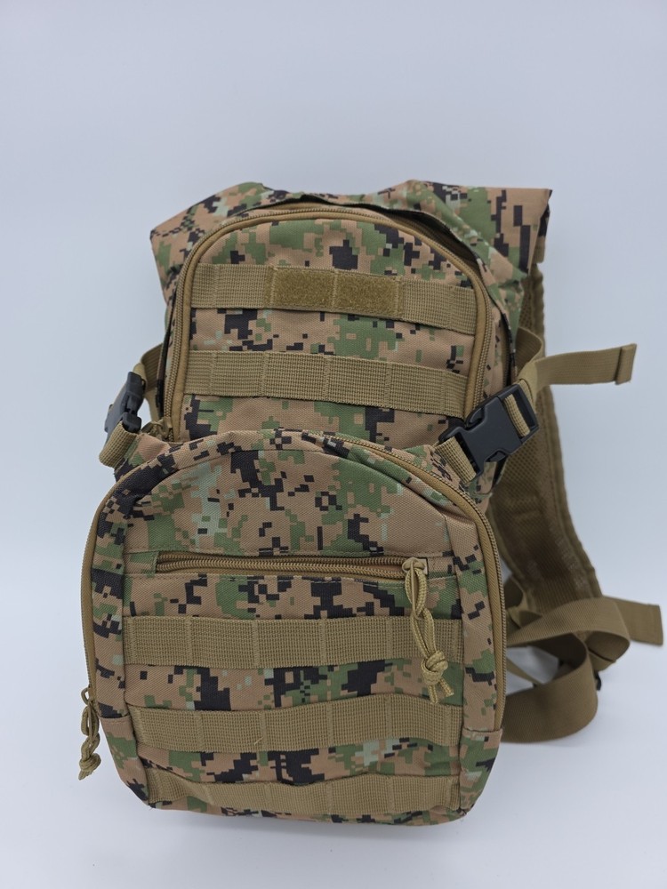 Tactical Sling Backpack Digital Camo MOLLE Military Shoulder Pack