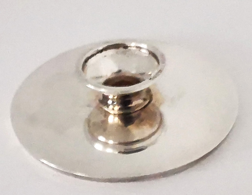 Victorian Solid Silver Paten - Sheffield 1882.