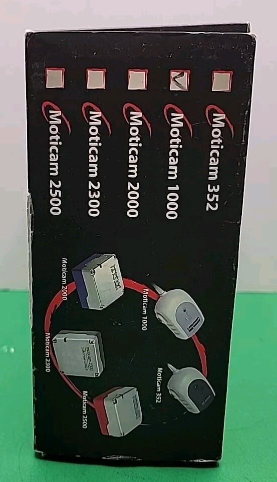 Motic Moticam 1000 Digital Microscopy 1.3MP USB2.0 Camera & Lenses Plus.