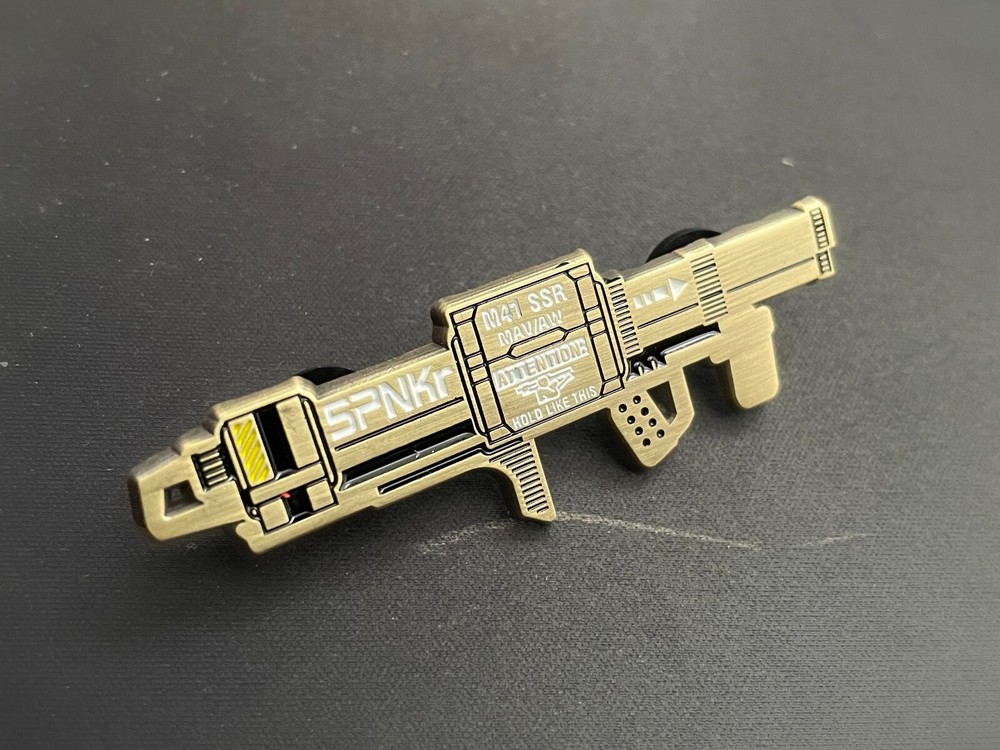 Halo Rocket Launcher Metal Enamel Pin