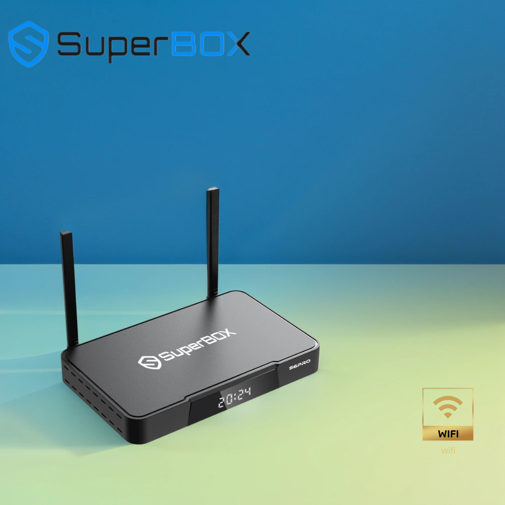 SuperBox S6 Pro 24/7 Support Authorized Distributor Shipped Out Same Day
