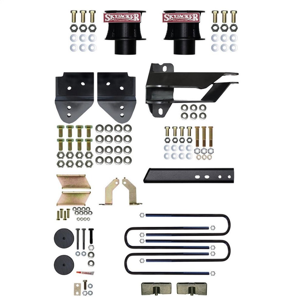 Suspension Lift Kit 4 in. Component Box With Front Coil Spring Spacers.