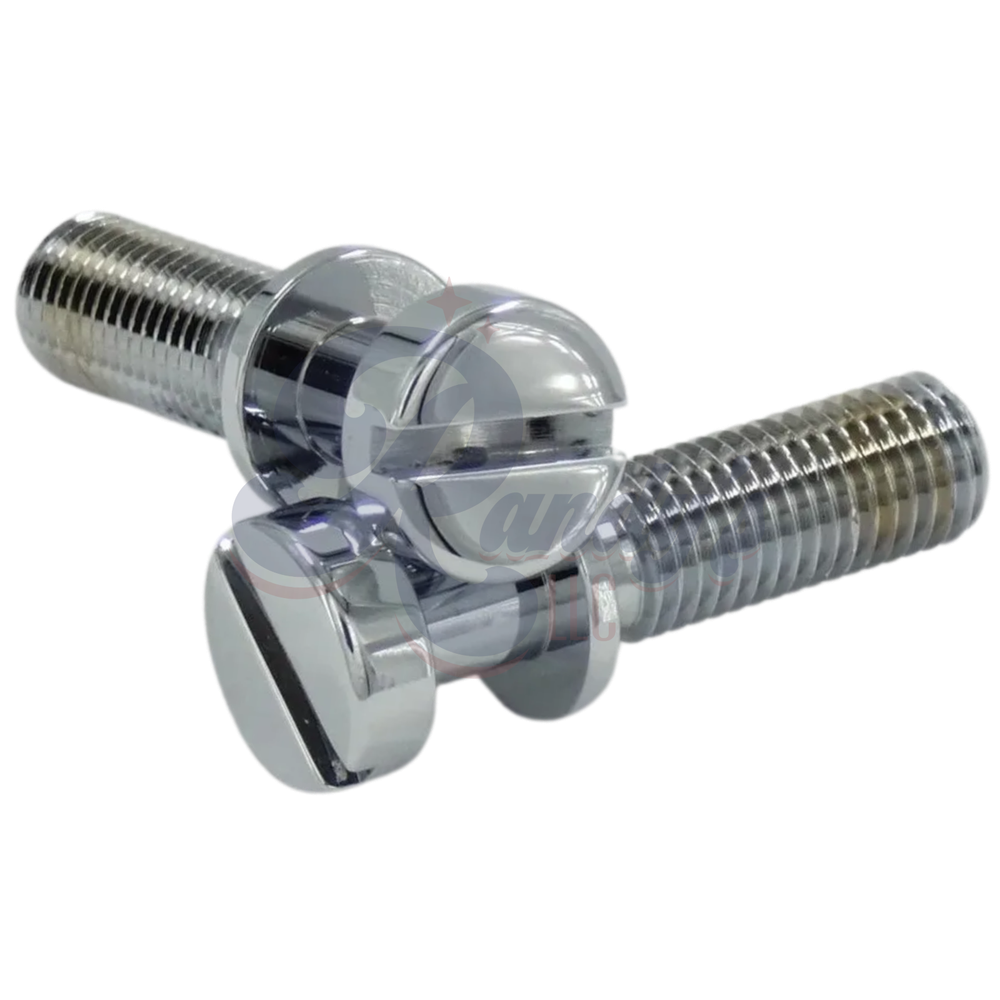 Advanced Plating Inc (API) Standard Stop Bar Studs - Aluminum - 2-Pack