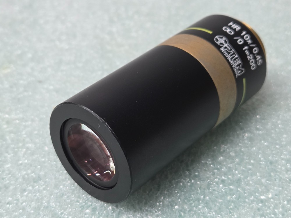 Optem HR 10X 0.45 Microscope Objective