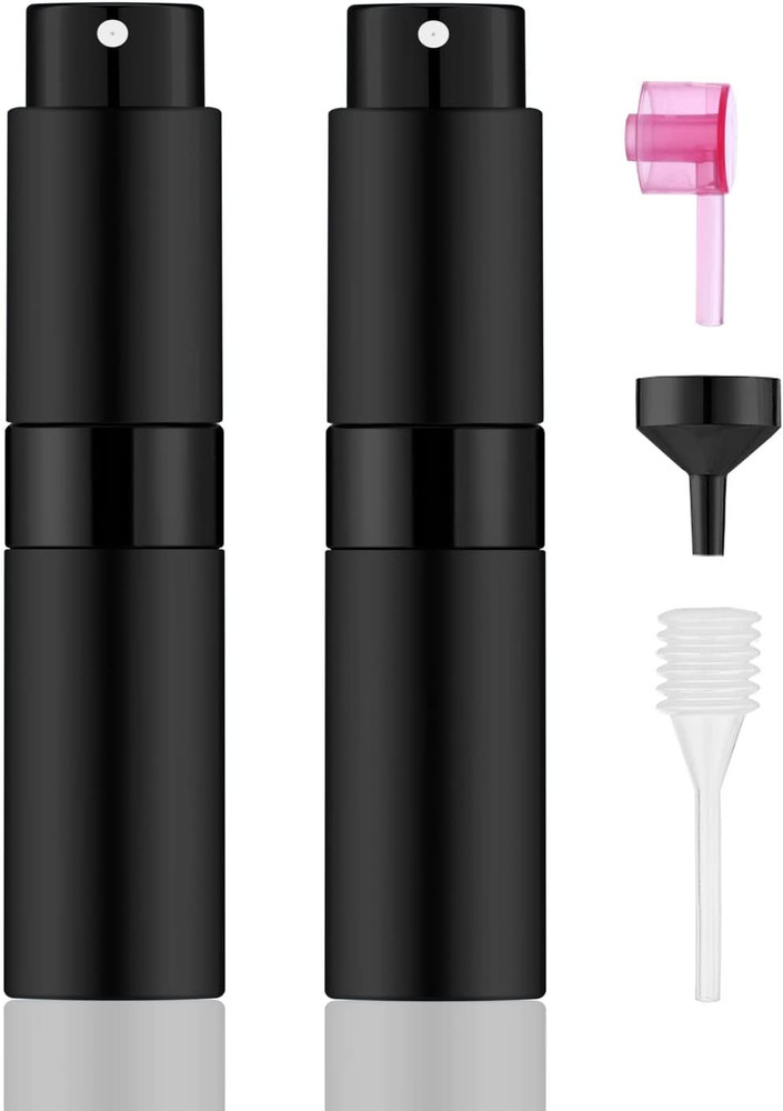 8ML Perfume Travel Refillable Atomizer Bottles Mini Cologne Sprayer for Men and