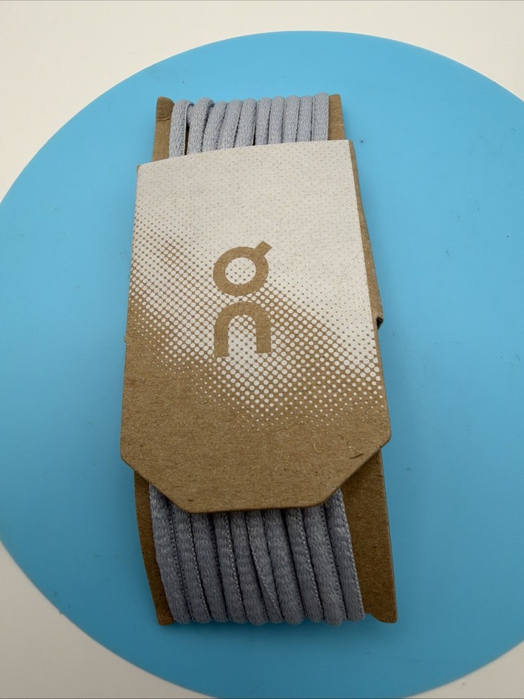 ON Cloud Replacement Shoelaces - Light Grey Blue