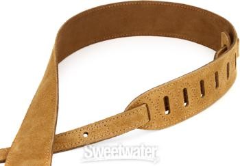 Levy's MS12 Suede Guitar Strap - Tan