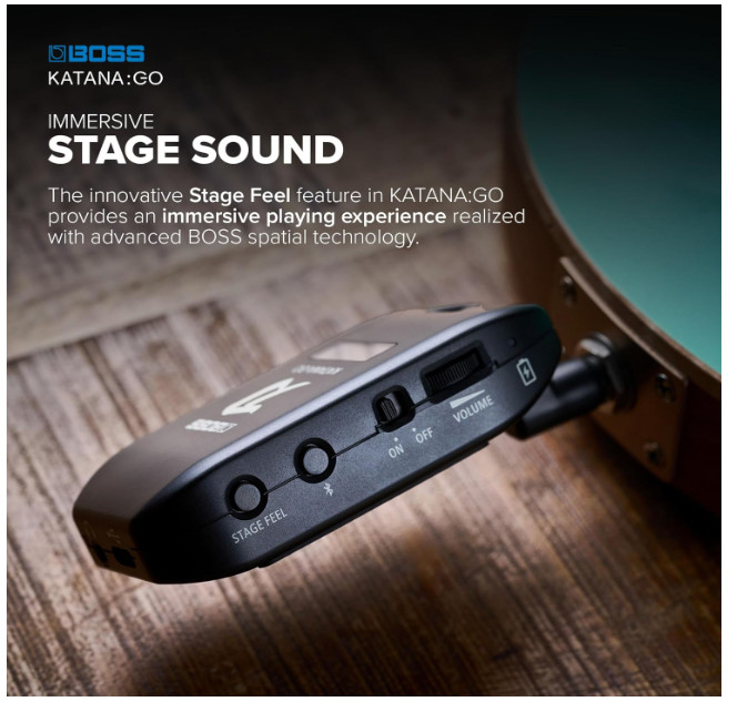 Boss KATANA:GO Personal Headphone Guitar Amplifier