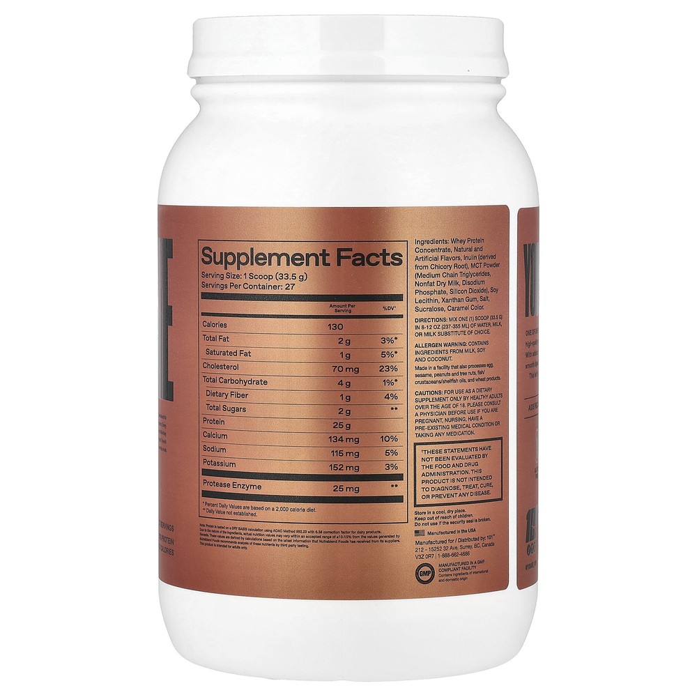 Whey Protein, Toasted Marshmallow, 2 lb (908 g)