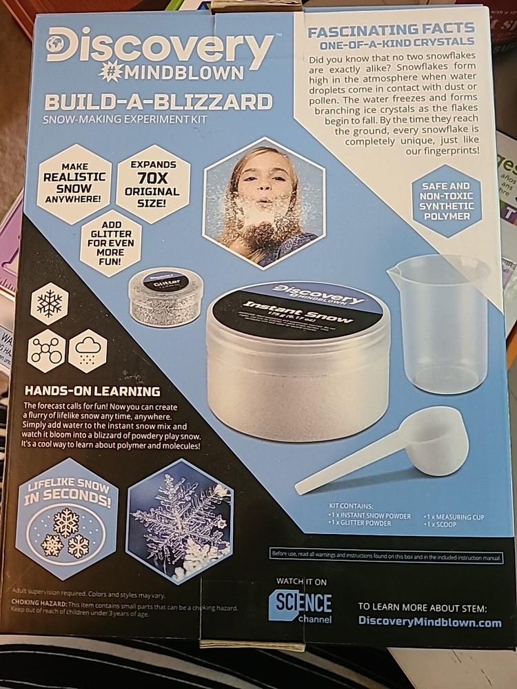 Stem Discovery Build A Blizzard Kit