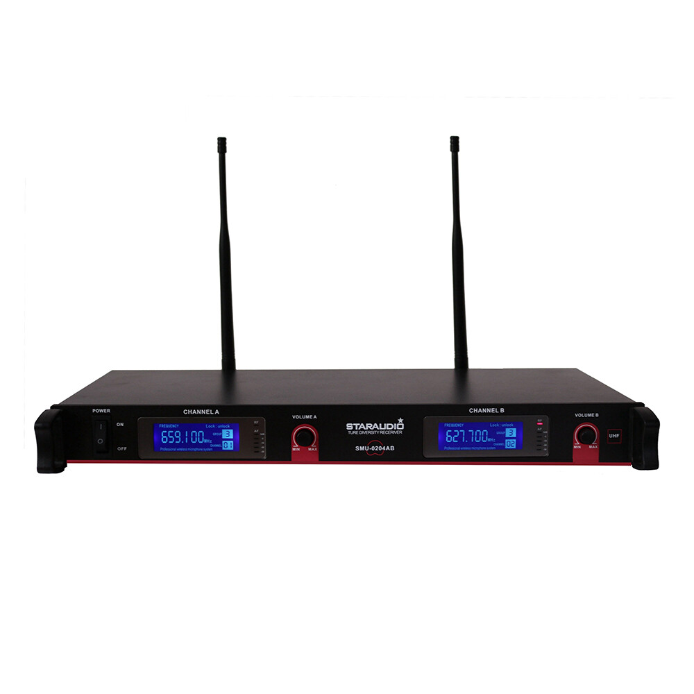 UHF Microphone Receiver Wireless Handheld Mic Headset Lavalier Lapel Microphone