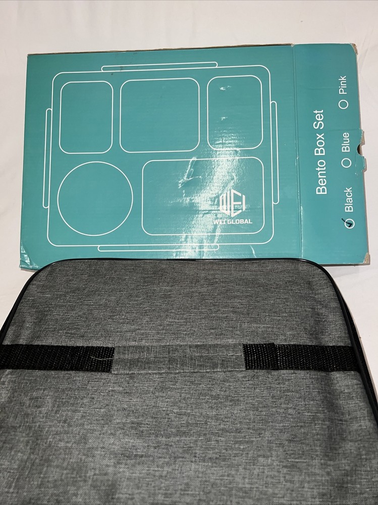 Wei Global Bento Box Set Black