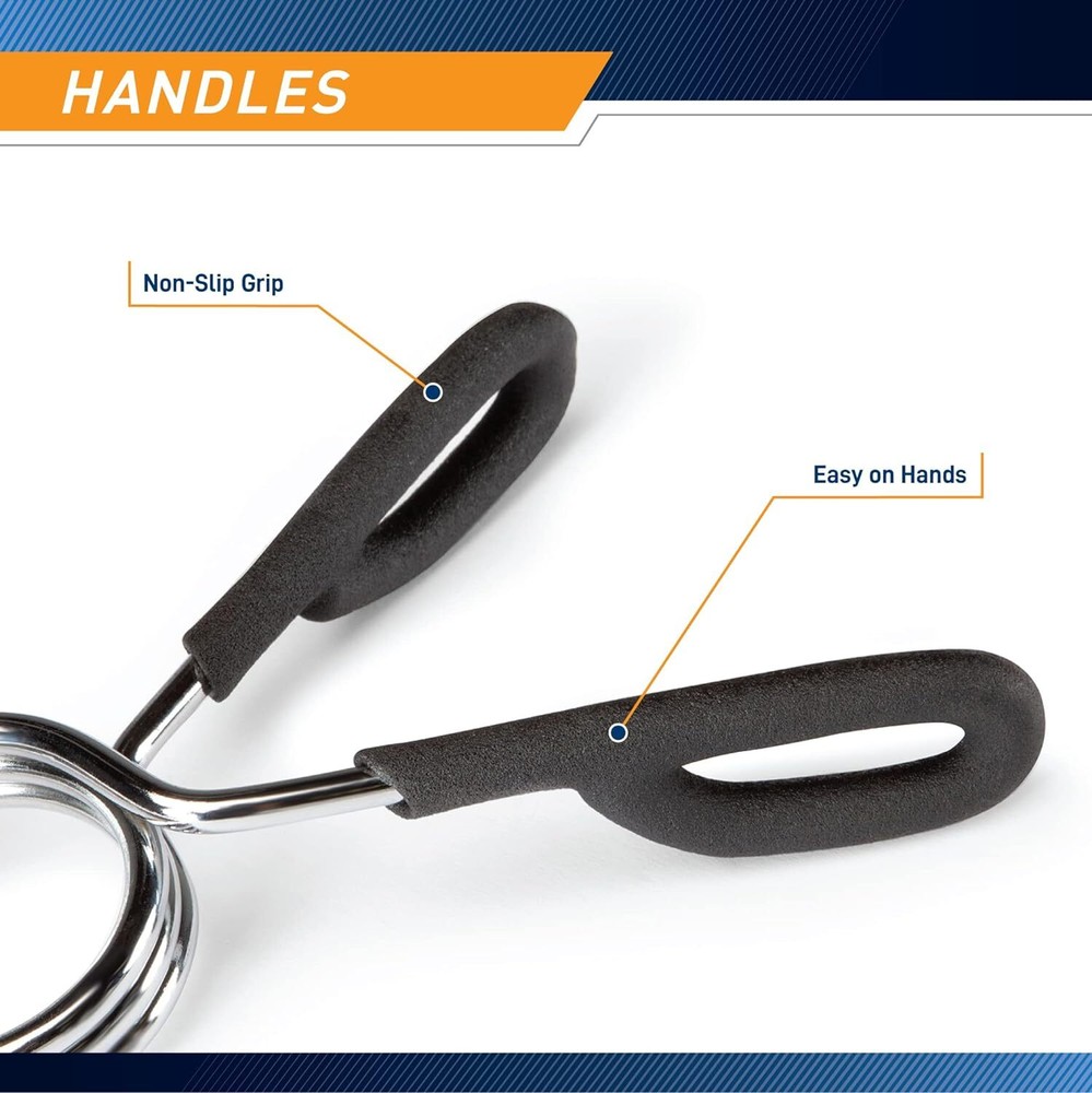 Marcy Weightlifting Accessory Spring Clip Collars for Weight Bar and...