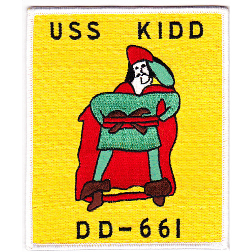 DD-661 USS Kidd Patch - Version A