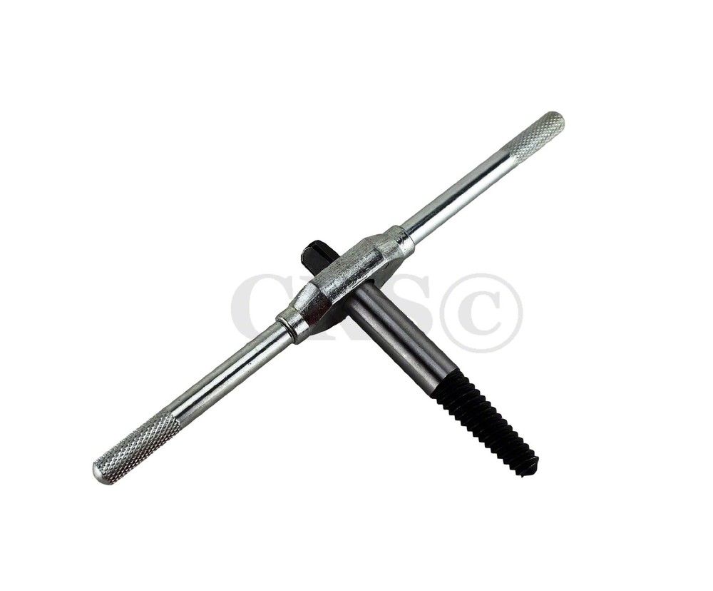 7pc BROKEN BOLT STUD SCREW REMOVER EXTRACTOR KIT REVERSE THREAD WITH TAP WRENCH