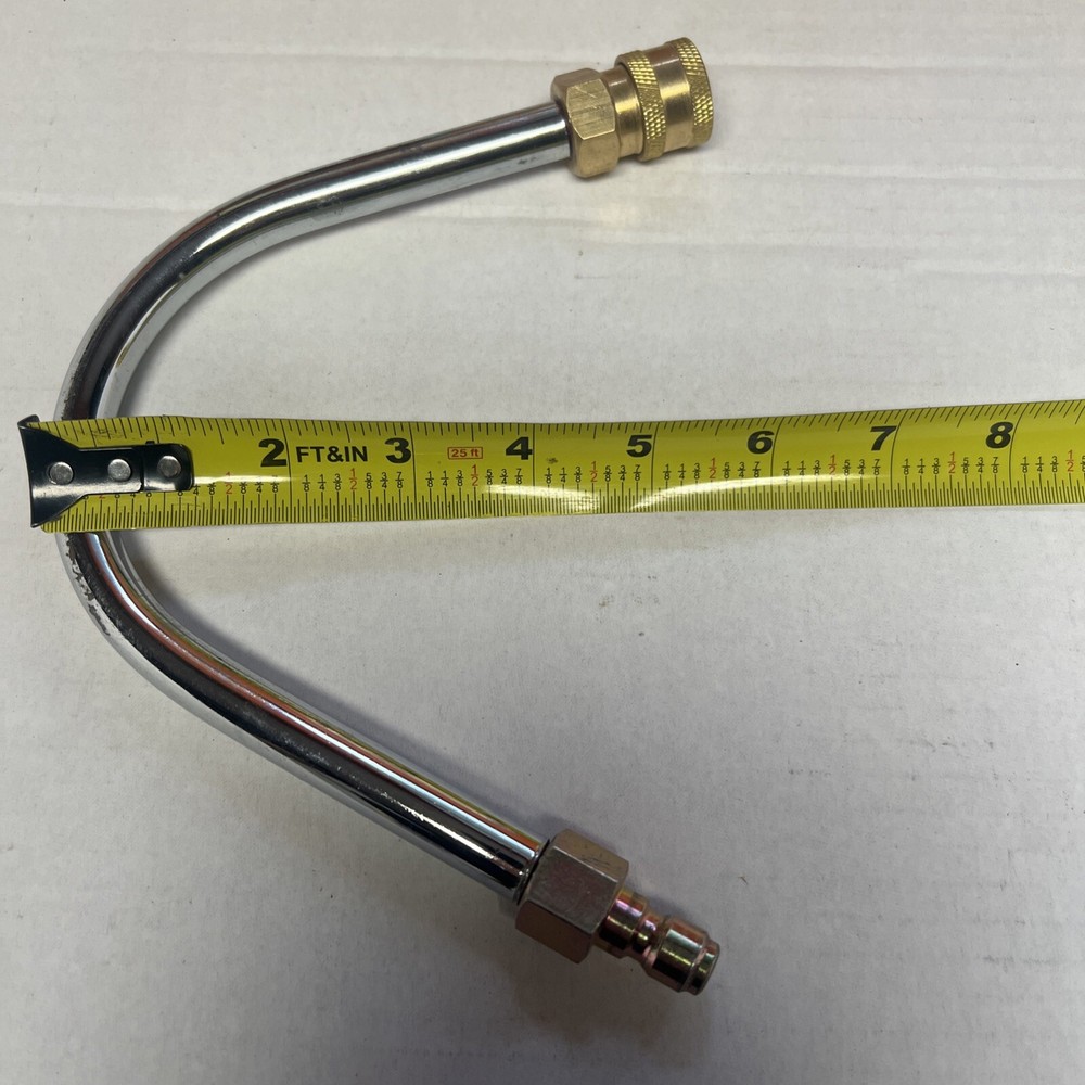 Quick Connect Pressure Washing Tube